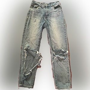 Ripped Denim Jeans